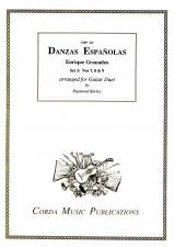 cover of Granados: Danzas Españolas set 3